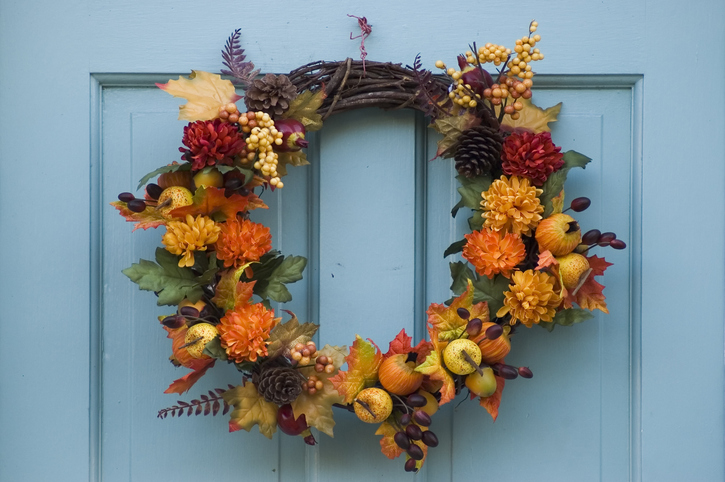 DIY őszi ajtódísz – Készítsd el, és dobd fel vele a bejárati ajtót