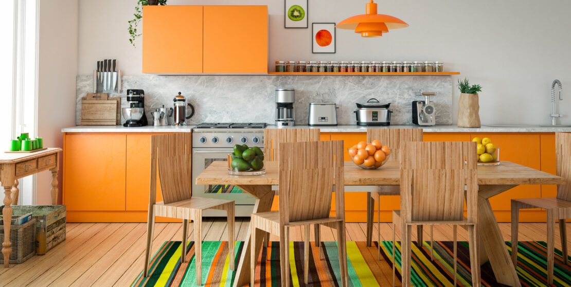 Itt van 4 dekorációs ötlet, hogy nagyobbnak és trendibbnek tűnjön a konyhád