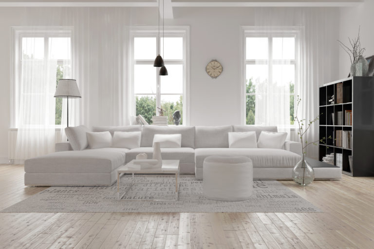 Fehér nappali bútorod van? Így válassz hozzá kiegészítőket!