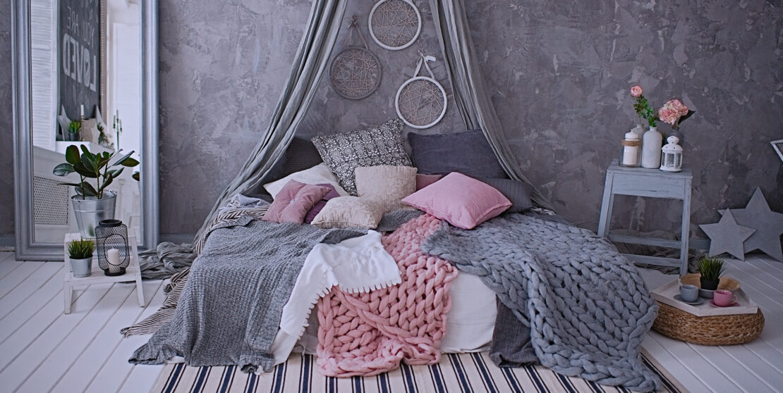 Készíts trendi kötött ágytakarót! (Videóval)