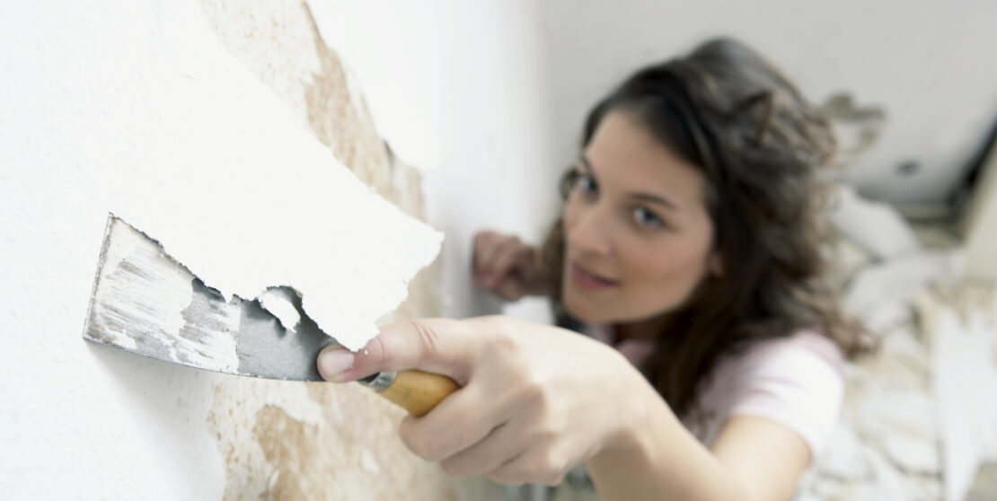 Fal javítása festés előtt – Így gletteld ki a hibákat
