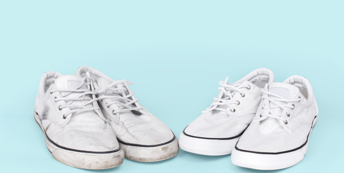 Így marad tiszta a kedvenc fehér sportcipőd! Íme, 6 hatékony trükk