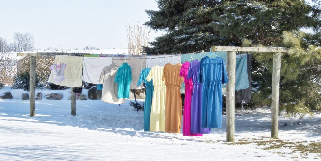 Teregetés télen – Ezért próbáld ki a mínusz fokokban a ruhaszárítást